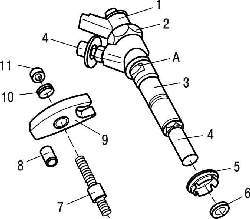 Детали топливной форсунки