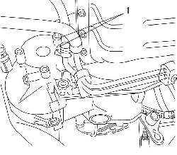Нижние болты крепления коробки передач