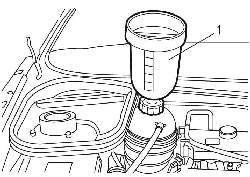 Заполнение системы охлаждения двигателя