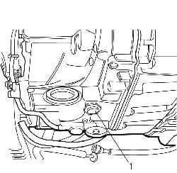 Болт для контроля уровня рабочей жидкости