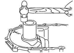 Установка обоймы подшипника первичного вала