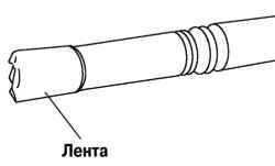 Предохранение шлицов приводного вала