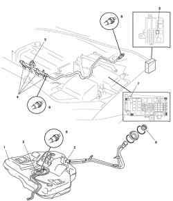 Топливный узел автомобиля Mazda 6