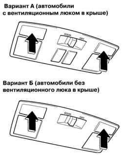 Плафон индивидуального освещения