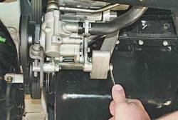 Замена ремня привода насоса гидроусилителя рулевого управления