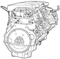 Общий вид двигателя Z 18 XE