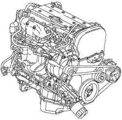 Общий вид двигателя Z 20 LEL