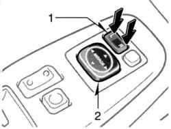 Переключатели регулировки наружных зеркал заднего вида