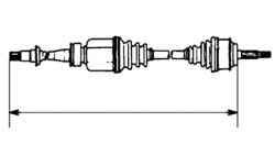Стандартная длина приводного вала