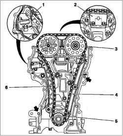 Ремонт двигателя (Z10XE, Z10XEP, без кондиционера)