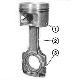 Поршень с шатуном