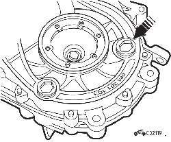 Пробка заливного отверстия на картере дифференциала пятиступенчатой коробки передач типа «020»