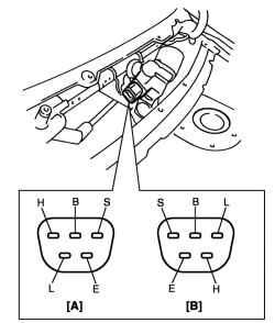 Схема проверки электродвигателя стеклоочистителя