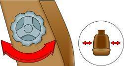 1.8.1.5. Регулировка боковой жесткости спинки сиденья
