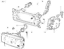 Элементы фары