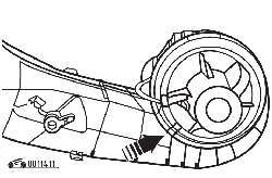 Снятие вентилятора отопителя