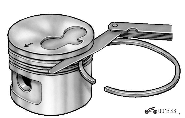 Размеры поршней фольксваген