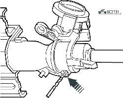 Снятие замка рулевой колонки