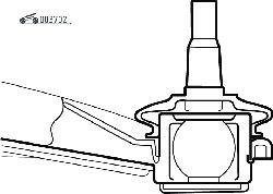 Общий вид шарового шарнира опоры поворотного кулака