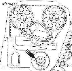 Снятие нижней крышки ремня газораспределительного механизма