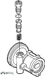 Разборка управляющего клапана насоса
